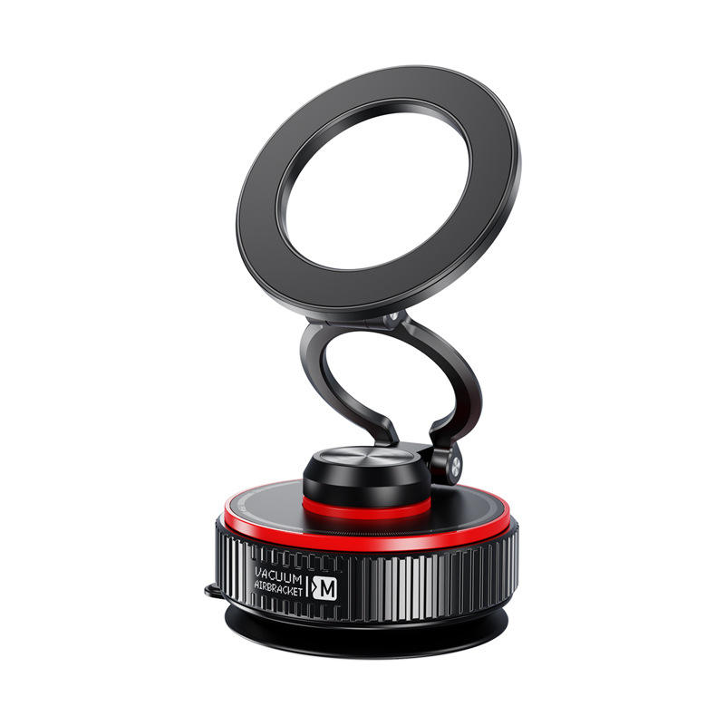 X67 Flexible Vacuum Adsorption Magnetic Bed Phone Holder - 360° Rotating Suction Cup Mount | ajfpt.c